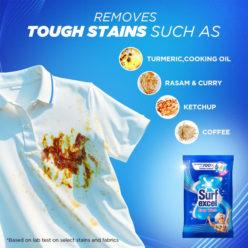 Surf Excel Easy Wash Detergent Powder Review – Powerful Stain Removal for Everyday Laundry - Image 4